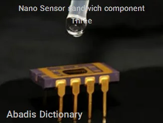 nano bio sensor sandwich component three